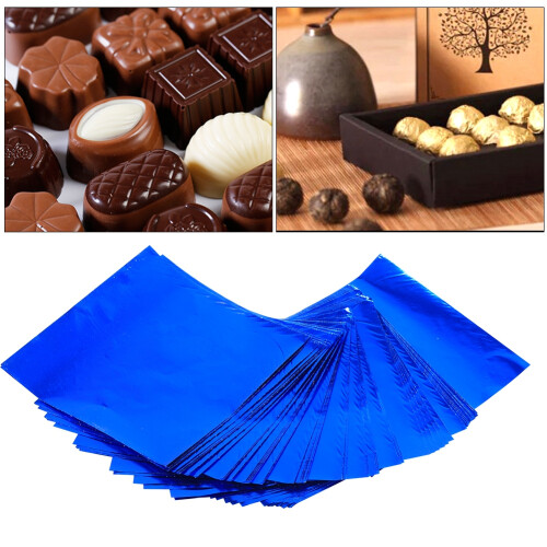 100Pcs/Lot Square Candy Sweets Chocolate Lolly