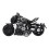 Alloy Simulation Motorcycle Model Cool Tiny Pull 9