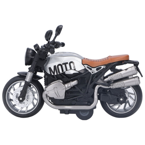 1:12 Pull Back Motorcycle Toy Cool Retro 2