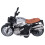 1:12 Pull Back Motorcycle Toy Cool Retro 5