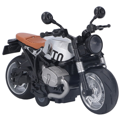 1:12 Pull Back Motorcycle Toy Cool Retro 1
