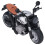 1:12 Pull Back Motorcycle Toy Cool Retro 8