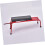 Whetstone Holder Adjustable Metal Whetstone Stand Red Kitchen Sharpening Stone Holder with Practical Design 3