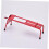 Whetstone Holder Adjustable Metal Whetstone Stand Red Kitchen Sharpening Stone Holder with Practical Design 2