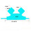 Kinder Schwimmflügel mit Ärmeln, PVC & Polyester, Vogel-Design 1
