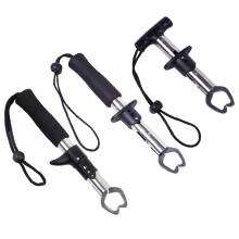 Stainless Steel Fish Lip Gripper Clip Tool, 3-Piece Fishing Control Accessory, Durable Fish Handling Tackle