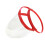 Bio-Mask Face Shield 10 suojalla (punainen) 2