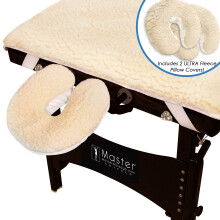 Massage Massage Ultra Fleece Massage Table Pad set - ora 2x pi spesso