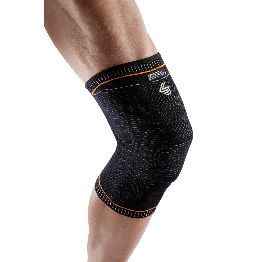 Shock Doctor Ultra Knit Knee Support Knee Brace For Preventing & Healing Patella Instability Meniscus Injuries Minor Ligament Sprains & Hyperexten
