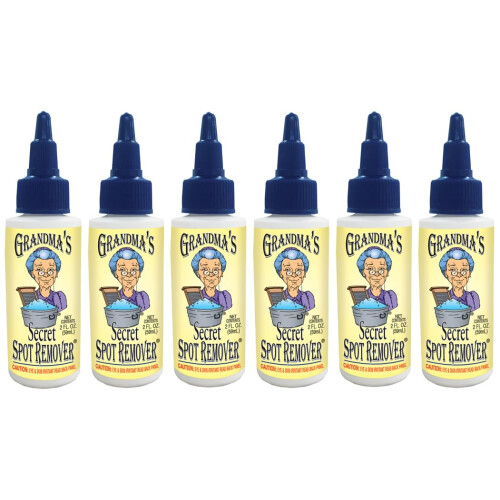 Απορρυπαντικό λεκέδων Grandma's Secret, 2 Fl Oz (Συσκευασία 6), Διαφανές, 6 Τεμάχια