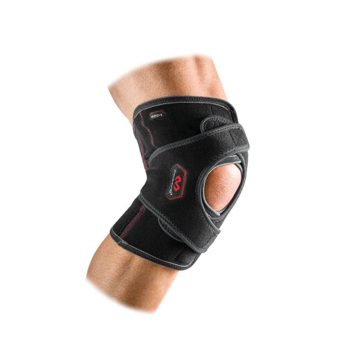 McDavid MD4201 Versatile Knee Wrap with Stays Small Black