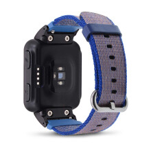 C2D JOY Classic Nylon Weave -ranneke, joka on yhteensopiva Garmin Forerunner 35 Approach S10 -kellon rannekkeen vaihtotarvikkeen kanssa, älykellon hi