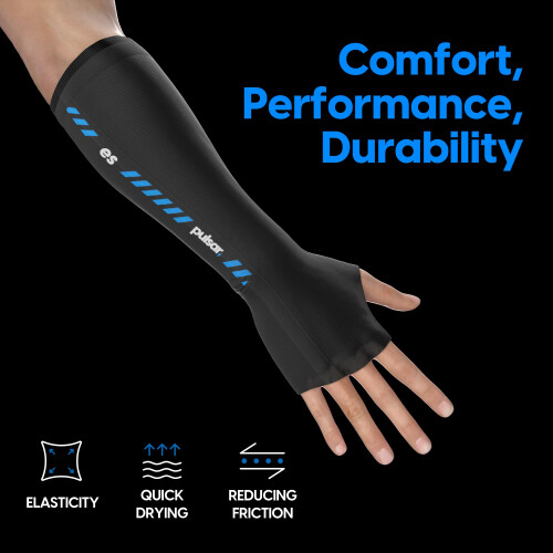 PULSAR eS ARM SLEEVE Palm Short XL Musta 2