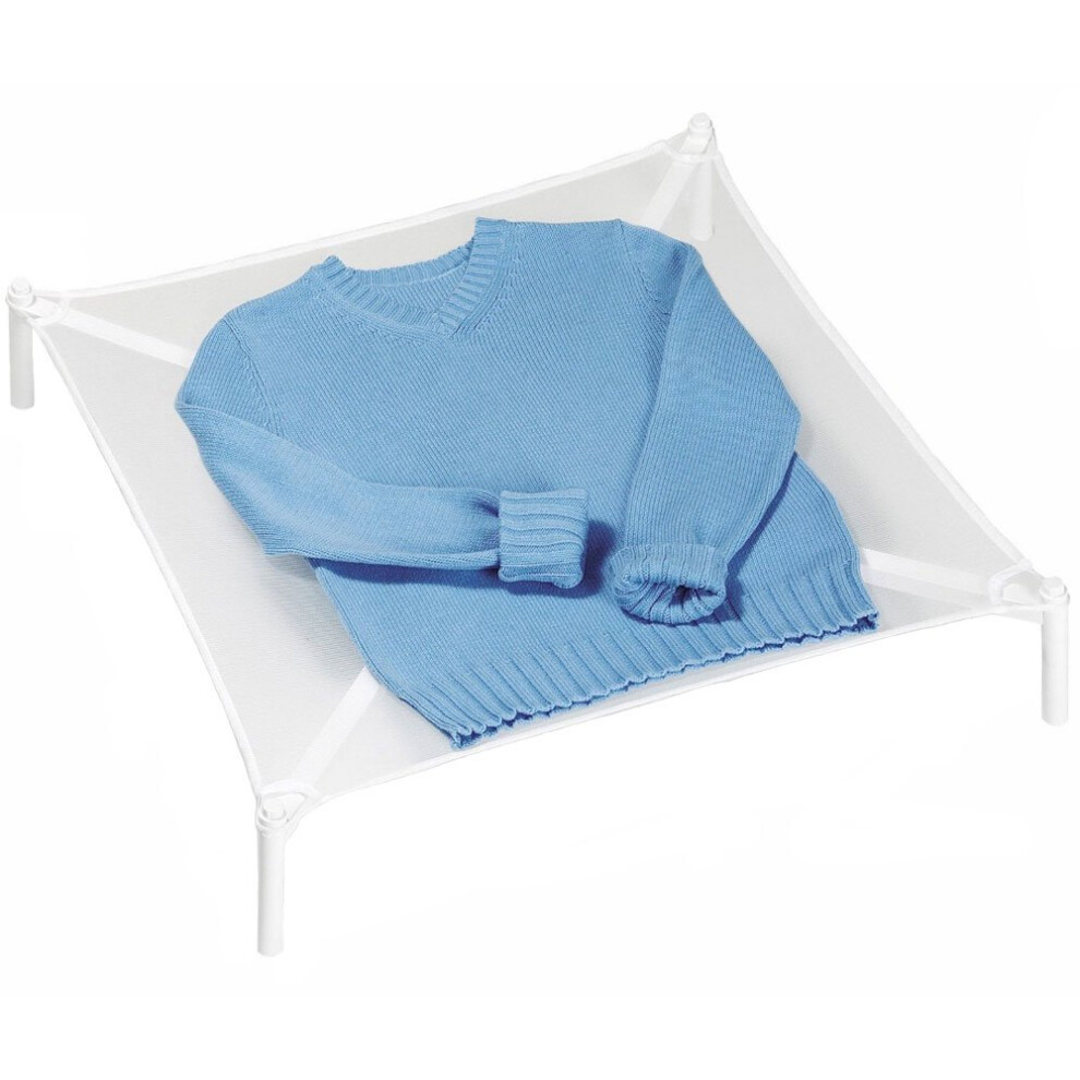 Whitmor Stackable Sweater Rack White