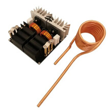 Induction Heater ZVS 1000W High Frequency Circuit Board Metal Oven Battery Heater UK Rood
