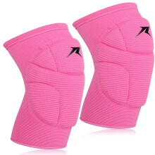 Racbeuk Ginocchiere da pallavolo Rosa Protettore per ginocchio per Ragazza Donna Donna con imbottitura ad alta protezione Ginocchiere di grado pr