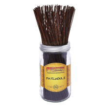Wild Berry Wierook Sticks - Patchouli - Klassieke Geur met Jasmijn en Cederhout - Handgedipt in de VS (100 Stuks)