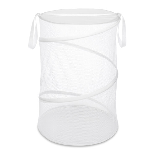 Whitmor Whitmor 18" Opvouwbare Wasmand Wit