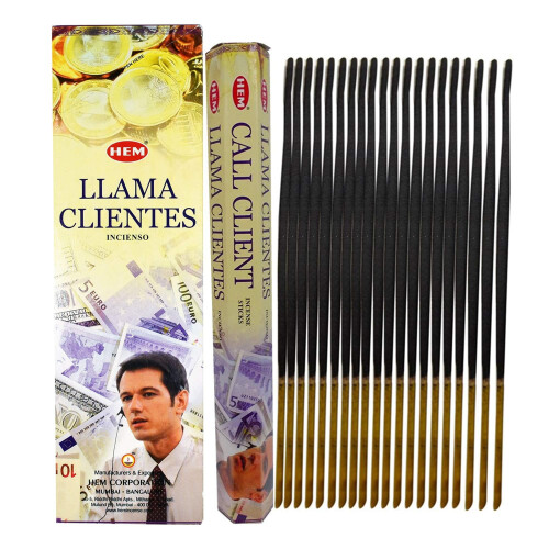1 X Call Client - 120 Sticks Box - Hem Incense