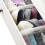 Whitmor Whitmor Verstelbare Ladeverdeler, Set van 2, Wit 3