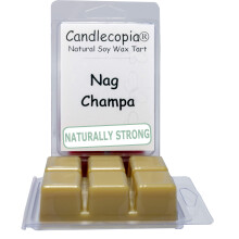 Candlecopia Nag Champa Geparfumeerde Vegan Wax Melts, 12 Geparfumeerde Wasblokjes, 6.4 Ounces in 2 x 6-Packs