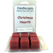 Candlecopia Christmas Hearth Stark duftende, handgegossene vegane Wachsschmelze, 12 duftende Wachswόrfel 6,4 Unzen in 2 x 6 Packungen