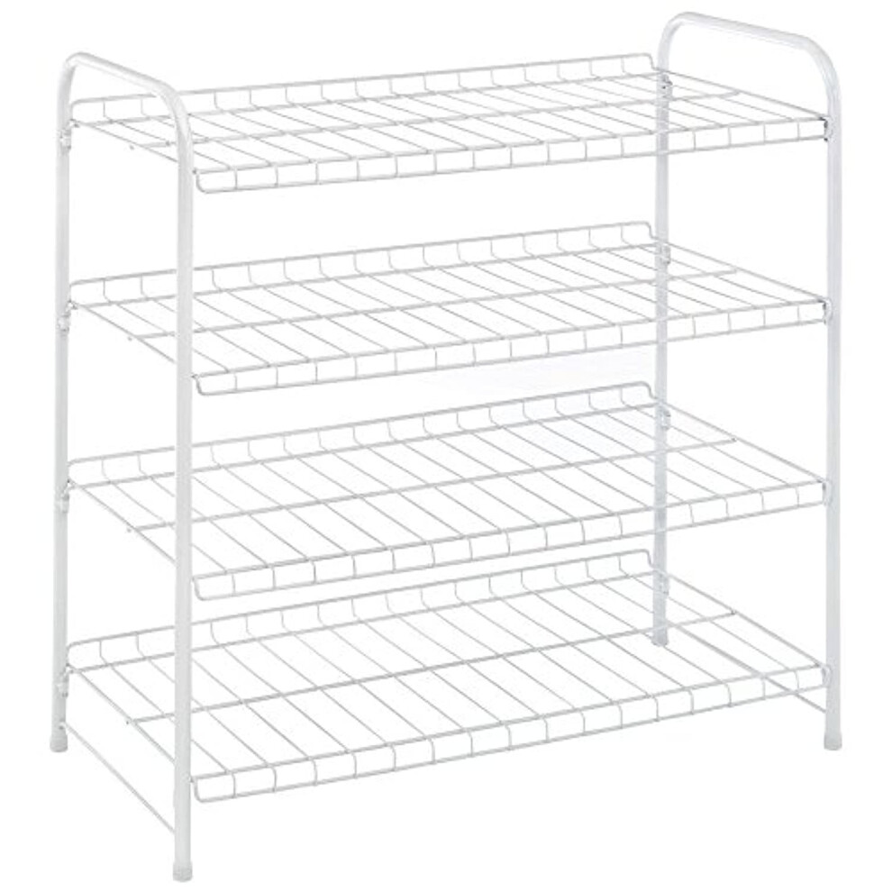 Whitmor Inc. 6023-4139-Cb 4 Tier Closet Shelf White