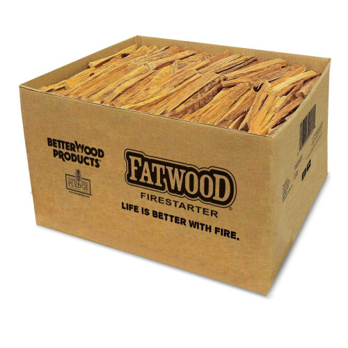 Better Wood Products Fatwood Eldstartpinnar