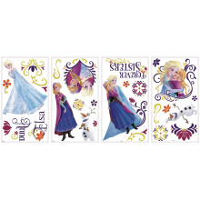 RoomMates Disney Frozen Spring Peel s Stick falmatrick a RoomMates RMK2652SCS-tol