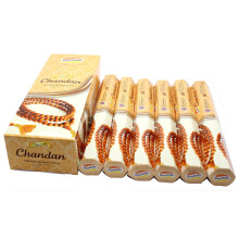 Govinda Rδucherstδbchen Chandan 120 Rδucherstδbchen, Premium-Rδucherstδbchen mit Masala-Beschichtung