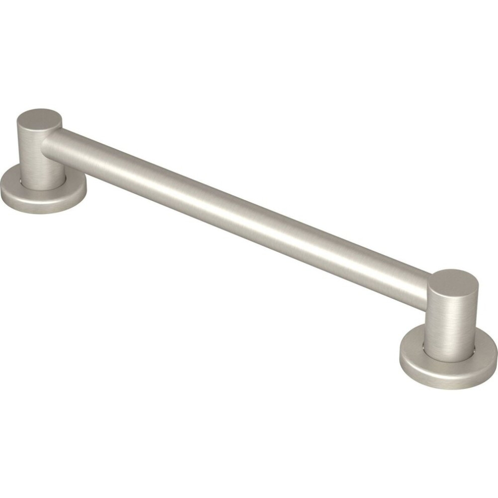 Moen Yg0412bn Bathroom Safety 12Inch Stainless Steel Modern Bathroom Grab Bar Brushed Nickel