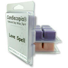 Candlecopia Abendbad, Pink Sugar und Love Spell stark duftende vegane Wachsschmelzen, 18 Duftwachswürfel, 9,6 Unzen