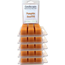 Candlecopia Kόrbissouffl? Stark duftende, handgegossene, vegane Wachsschmelze, 36 duftende Wachswόrfel ΰ 500 ml in 6 x 6er-Packungen