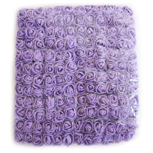 Artfen Μίνι Ψεύτικα Ρόδα 144pcs Τεχνητές Ρόδες DIY Γάμου Αξεσουάρ για Στεφάνια Κεφαλής