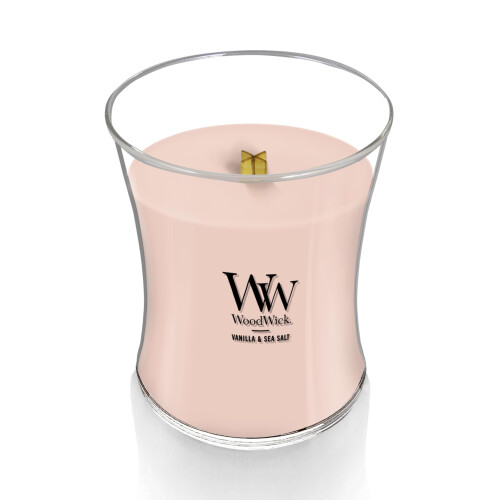 WoodWick WoodWick Μεσαίο Κερί Ώρας Βανίλια & Θαλασσινό Αλάτι Premium Soy-Blend Wax 2