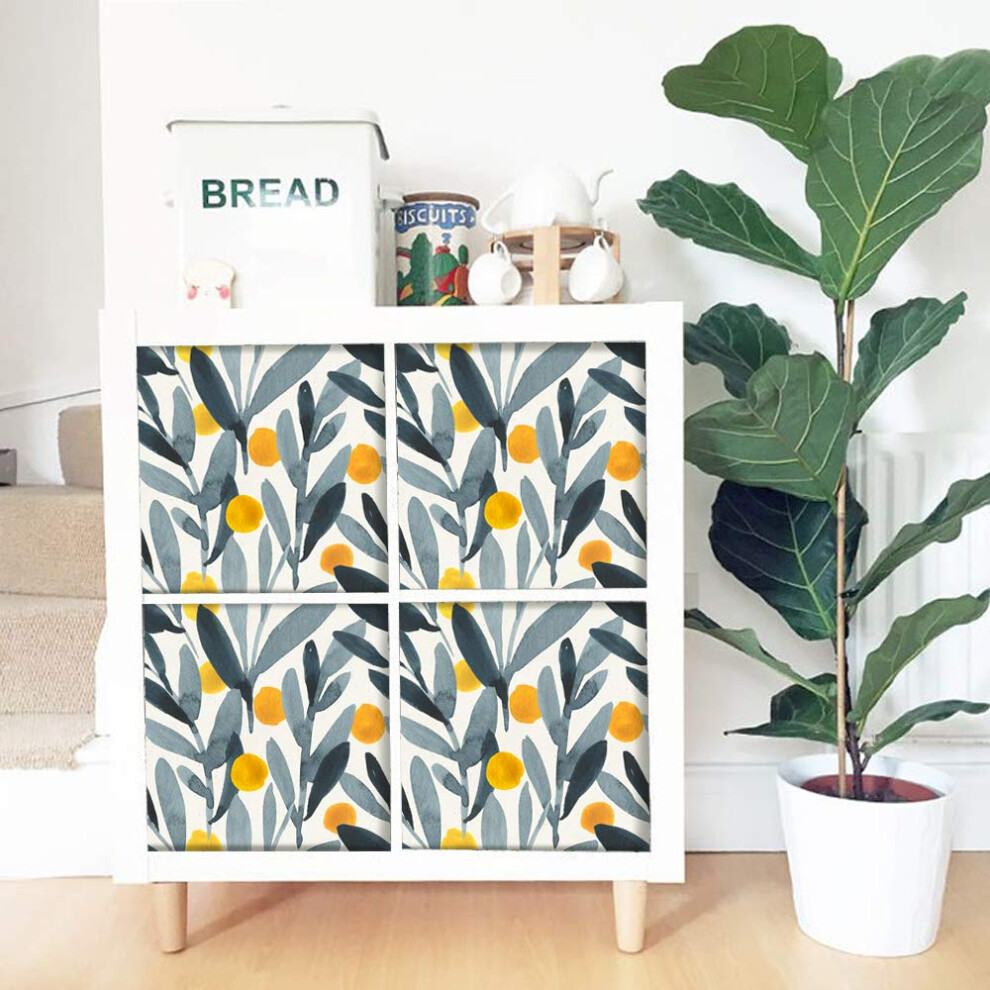 Self-Adhesive Dresser Sticker Peel And Stick Furniture Skin Removable Shelf Unit Decals Sticker (005 Expedit/Kallax) 8432290062451