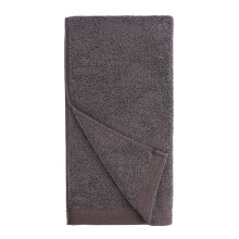 Ensemble de 4 serviettes main Everplush Flat Loop schage rapide, charbon de bois