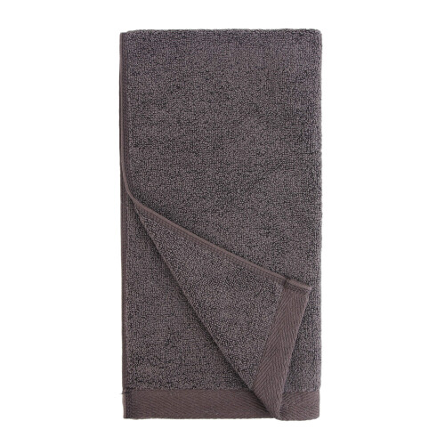 Ensemble de 4 serviettes  main Everplush Flat Loop  schage rapide, charbon de bois