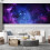 SIGNFORD Mural Galaxy Adesivo de parede removvel para quarto e sala de estar - 66 x 96 polegadas 1