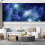 SIGNFORD Mural Galaxy Adesivo de parede removvel para quarto e sala de estar - 66 x 96 polegadas 1