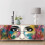 SIGNFORD Mural de parede colorido graffiti removvel papel de parede adesivo para quarto sala de estar - 66 x 96 polegadas 2