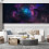 SIGNFORD Mural Galaxy Adesivo de parede removvel para quarto e sala de estar - 66 x 96 polegadas 1