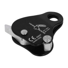 Kletterseilgreifer Selbstverriegelungsstopper für Bergsteigen und Klettern, 8-13mm Seildurchmesser, Schwarz
