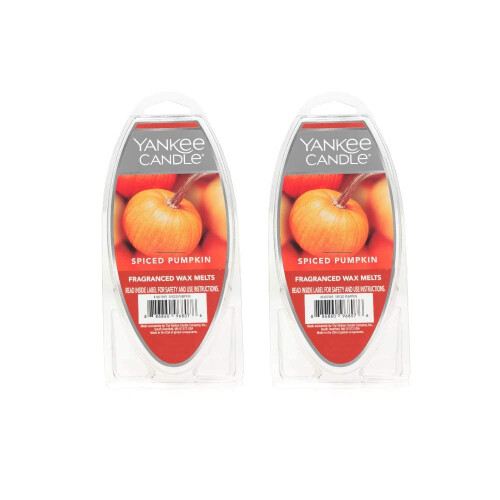 Yankee Candle Yankee Candle Lote de 2 cera perfumada de abbora com especiarias derrete
