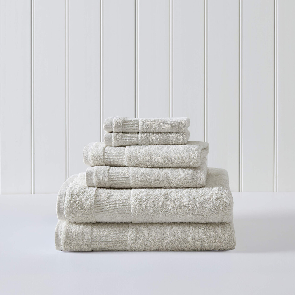 Tommy Bahama - Bath Towels Absorbent & Fade Resistant Bathroom Essentials Oeko-Tex Certified (Island Retreat Beige 6-Piece)