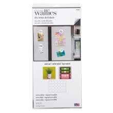 Wallies trocken abwischbare Etikettenpunkte (W16205)
