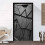 KACOLOR 3D Sticker de Puerta para Dormitorio, 2PCS Autoadhesivo Impermeable 4