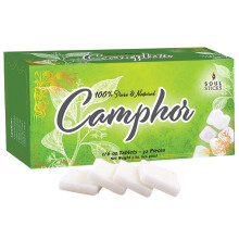 SOUL STICKS Termszetes kmforblokkok - Kmfor tablettk (150 grammos 32 tabletta) az aromaterpis szag megszntetshez Puja - Alcanfor en Bloques