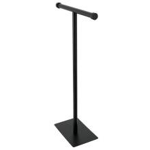 Kingston Brass CC8100 Claremont Freestanding Toilet Paper Stand 11.63 x 5.13 x 22.81 Matte Black