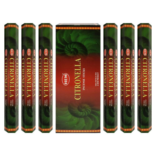 Citronella Wierook Sticks en Wierookhouder Bundle 2